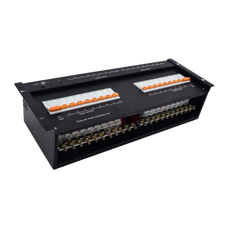 Caja de distribución de energía eléctrica de metal, pdu, 220v, 110v, 32a