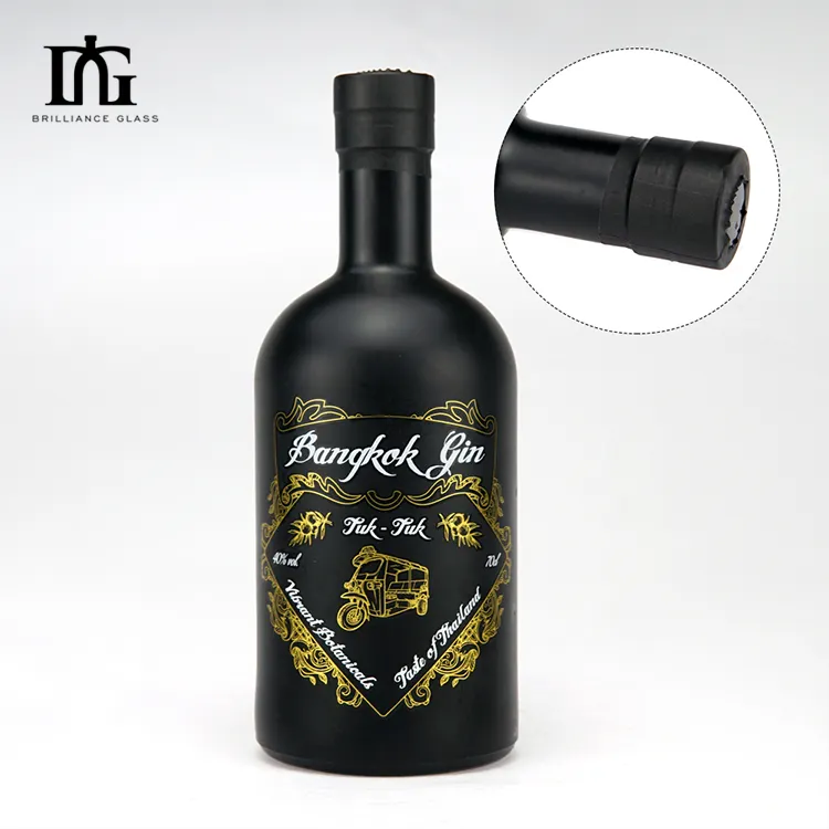 1 l 1075 ml di vodka whisky rum utilizzare bottiglie di vetro bottiglie di vetro vuote per il rum