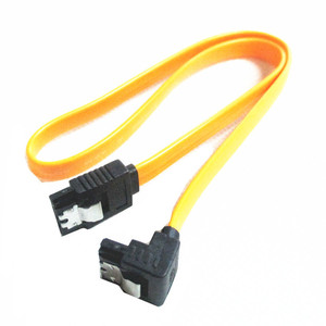 SATA 2.0 Flat <strong>Serial</strong> Data Cable 1m Copper Right Angled Straight <strong>USB</strong> Charging - Product Image 3