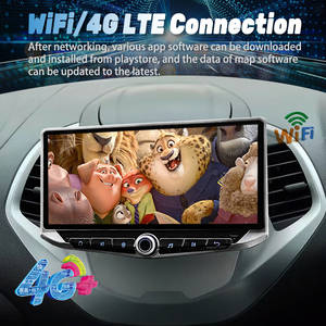 Ford FIGO KA 2015 2016 2017 2018 için Android 13 araba radyo multimedya oynatıcı navigasyon hiçbir 2din DVD Stereo kafa ünitesi WIFI ekran - Product Image 4