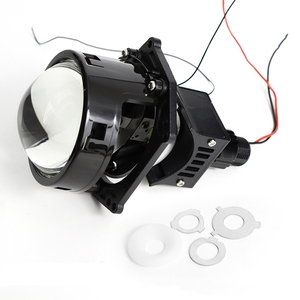 มินิ LED ไฟหน้าโปรเจคเตอร์ H4 H7 9006 เลนส์สีฟ้า 60W โปรเจคเตอร์ Focos Led Para Auto BI LED โปรเจคเตอร์เลนส์ 3.0 - Product Image 6