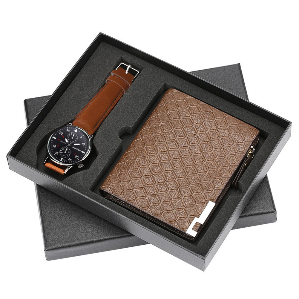 Brown on black