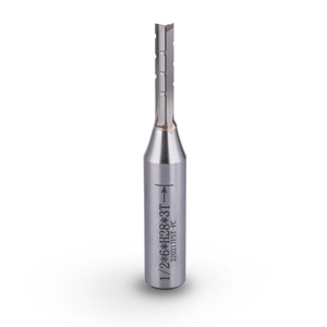 SRM katı karbür End Mill yüksek kalite 1/2 Shank kaplamasız TCT 3 kenarlı freze uçları düz freze kesicisi çip kesici ile