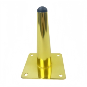 Hiện Đại Xiên Côn Đồ Nội Thất Bằng Đồng Chân Sắt Kim Loại Sofa Chân Vàng Đen Bảng Cơ Sở Ống Tròn Tủ Chân Cho Phòng Khách - Product Image 1