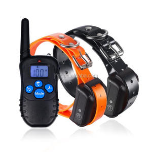 2024 con chó Vâng Lời cổ áo với điều khiển từ xa không thấm nước E cổ áo ong rung có thể sạc lại cho lớn vừa chó nhỏ - Product Image 1