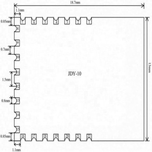 JDY-10 modulo ricetrasmettitore 4.0 Uart CC2541 - Product Image 3