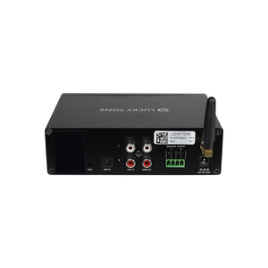 V 2*60W Bluetooth Audio Amplifier with Stereo <strong>Output</strong> USB/AUX Multi-Source <strong>Input</strong> for Home Audio &amp; Store Background Music