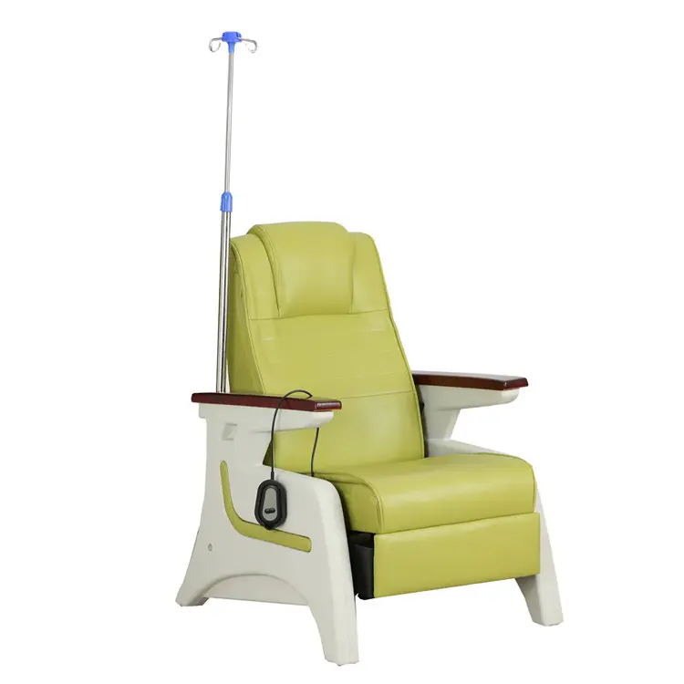 BT-TN009 hastane kliniği lüks tıbbi sandalyeler IV infüzyon odası tedavisi elektrikli transfüzyon sandalye