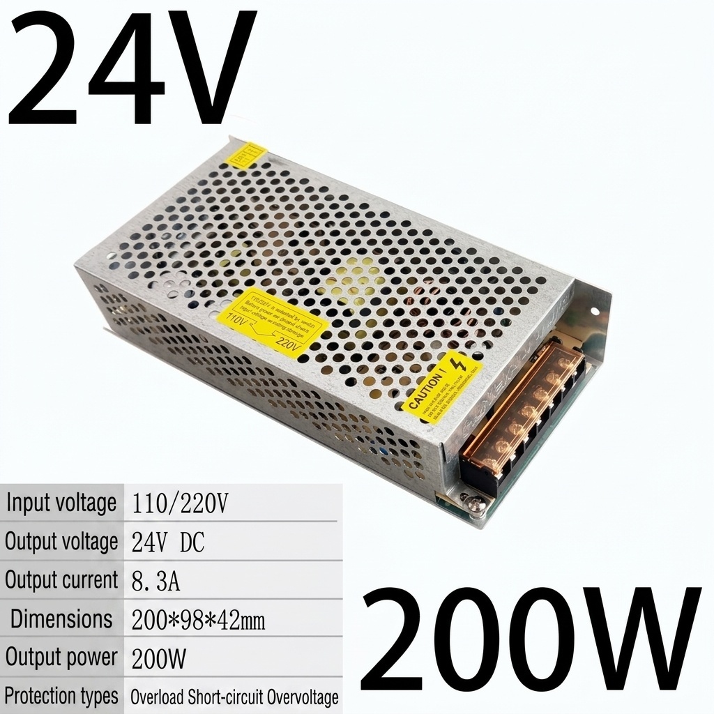 24V200W