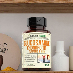 Hỗ trợ doanh bổ sung cho nam giới phụ nữ & người lớn tự nhiên Glucosamine Chondroitin MSM & nghệ viên nang - Product Image 5