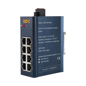 ODOT MS108G affidabile prezzo competitivo 8 porta 1000M industriale Ethernet Switch Ethernet non gestito