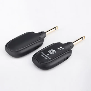 Sistema inalámbrico de guitarra A8 2,4G Sistema receptor transmisor de guitarra inalámbrico Batería recargable incorporada Rango de transmisión de 50M