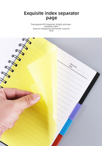 Custom Coil <strong>Notebook</strong> A5 <strong>Writing</strong> Book A6 Creative Hand Book A5\A6\B5 Spiral Style Paper Cover Student <strong>Exercise</strong> <strong>NoteBook</strong> - Product Image 4