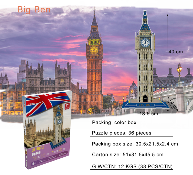 A0116 Big Ben 2,2 $