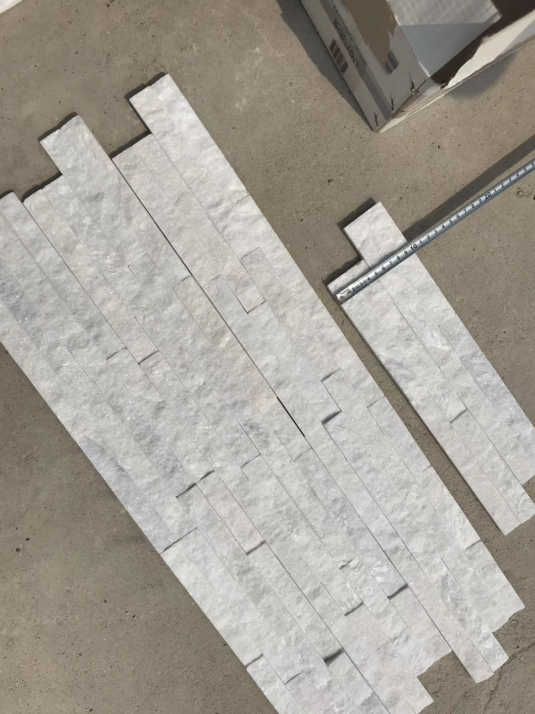 Quartzite blanc
