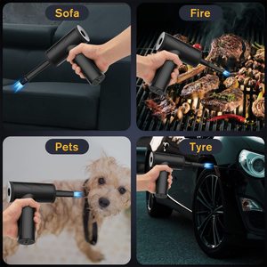 家庭用の自動車とコンピュータキーボードの掃除用ハイパワーツーインワンハンドヘルド電気ダストブロワー - Product Image 6