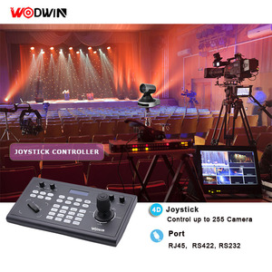 Controlador de joystick de teclado WODWIN Super Broadcast con características de cámara PTZ