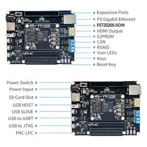 Puzhi Kit di valutazione KFB PZ7020-S-FL Xilinx SoC ZYNQ 7000 XC7Z020 moduli elettronici e scheda di sviluppo fpga - Product Image 2