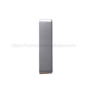 Mini pulsante di uscita della porta in plastica bianca per il controllo degli accessi forma lunga 12V Touch exit pulsante appartamento interruttore di rilascio usato - Product Image 5