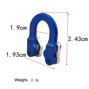 Archery <strong>D</strong> <strong>Loop</strong> Metal Ring Buckle Hook Compound Bow Release Hunting Bowstring Adjustable Accessories With Screwdrivers - Product Image 4