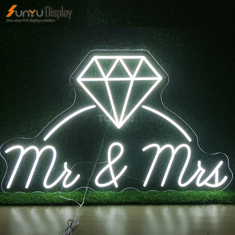 La mejor venta, ¿te casarías conmigo, letrero de luz de neón Led acrílico personalizado, decoración de fiesta de pared de boda