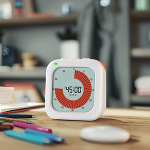 Visual Timer Digital Dynamic Count Custom Countdown Stopwatch Minutes Seconds Learning Homework Time Management Kitchen Office - Product Image 1