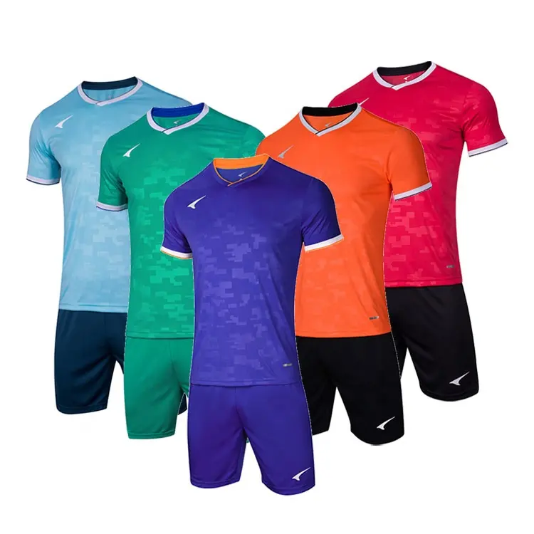 ชุดเสื้อฟุตบอลแบบซับลิเมชันสำหรับผู้ชายชุดเสื้อฟุตบอลแบบอเมริกันออกแบบได้ตามที่ต้องการ