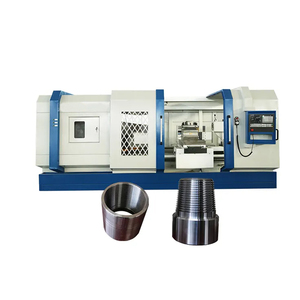 Máquina de roscado de tubos CNC QK1322, torno de país de aceite - Product Image 1