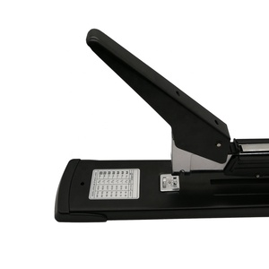 Vật tư văn phòng 200 Sheets Heavy Duty cánh tay dài đạt <span class=keywords><strong>Stapler</strong></span> 100 cái mặt hàng chủ lực tay của nhãn hiệu kim loại Jumbo grapadora cho cuốn sách RÀNG BUỘC - Product Image 4