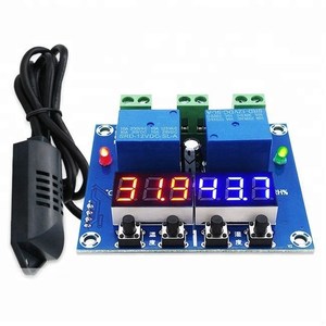 XH-M452 DC 12V LED Digital de temperatura y humedad controlador de salida independientes 10A relé de Control de carga - Product Image 1