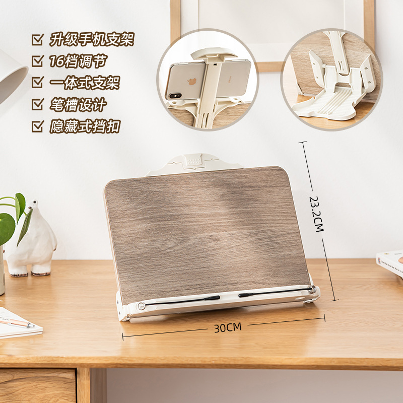Medium-sized - Dark gray - With phone stand