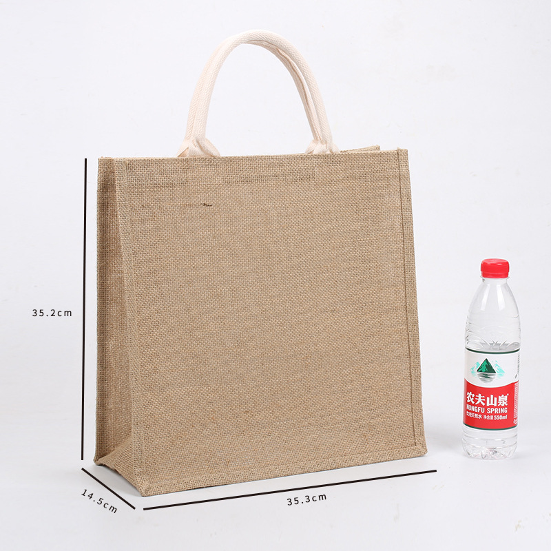 35*35*14CM Weave Rope Handle With Singeing