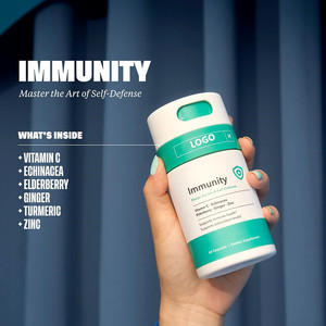 Immune Supplements Support Immune Health and Antioxidant Levels Enhance <strong>Immunity</strong> Vegetarian Non Genetically Modified - Product Image 4