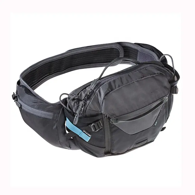 Custom Waterdichte Fiets Sport Hip Pack Crossbody Bum Heuptas Fanny Pack