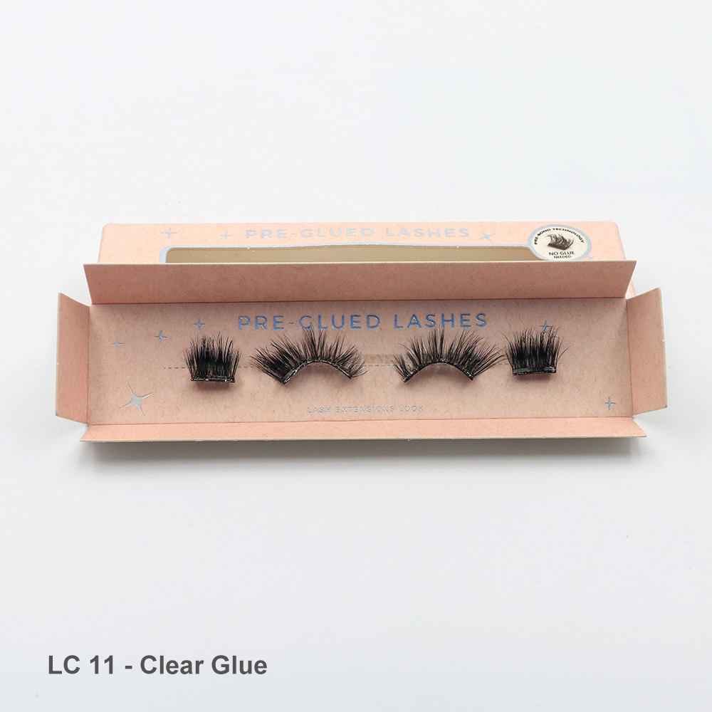 1 Pair - LC 11 - clear glue