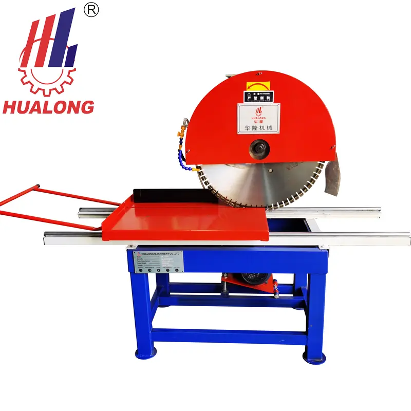 Hualong เครื่องตัดหินแกรนิตอเนกประสงค์เครื่องตัดหินอ่อนอิฐทนไฟเครื่องตัดกระเบื้องเซรามิก