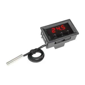 Termostato Digital DC 12V W1209, placa de Control de temperatura, rojo, azul, verde, LED, impermeable, Sensor NTC, módulo controlador de termómetro - Product Image 2