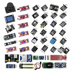 スターターキット用45 in1ボックスセンサーモジュールロボットコンポーネント学生プロジェクトキット用DIYスマート電子センサー - Product Image 2