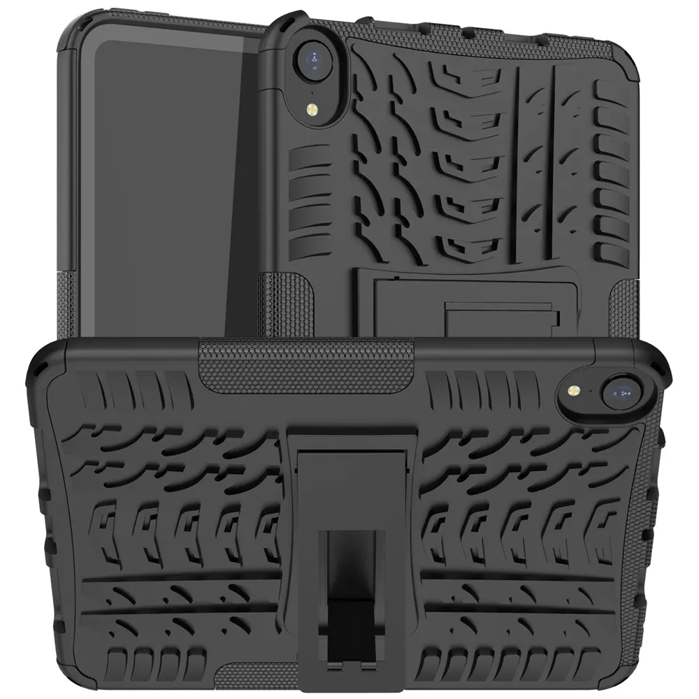 Slanke 2 In 1 Ballistische Ruwe TPU Case Voor Ipad Mini 6 Duurzaam Stand Pantser