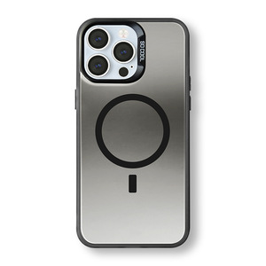 Renk cilt Lens kamera koruma kapağı manyetik şarj telefon kabuk için iPhone 16 Pro Max 15 14 13 12 IMD lazer telefon kılıfı - Product Image 2