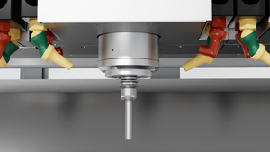 Máquina de torno CNC de función multiusos de alta precisión, fresadora CNC, Centro de torneado CNC