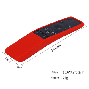 Quelle Fabrik Großhandel Custom Silikon Remote Schutzhülle Für Samsung Smart TV BN59-01312A Fernbedienung Abdeckung - Product Image 3