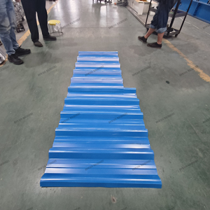 Tốc độ cao kim loại thép kẽm mái ngói cán hình thành mái ngói Máy làm ibr tấm lợp Máy làm - Product Image 6