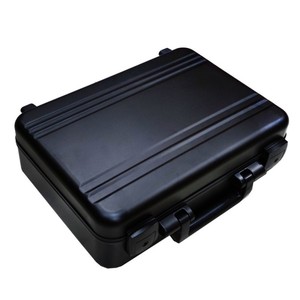 Customizável Preto Alumínio Ferramenta Caso Equipamento Maleta Durável Carregando Hard Case Custom-Corte Espuma Insert