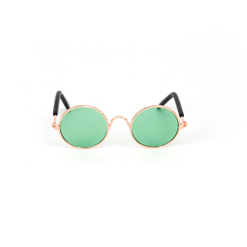 Gold frame green mercury