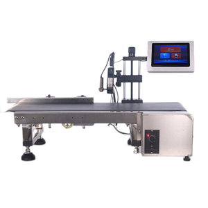 Desktop Mini Tij Tinten patrone Online Inkjet Codierung drucker Plastiktüte Datum automatische Codier maschine mit Förderband - Product Image 6