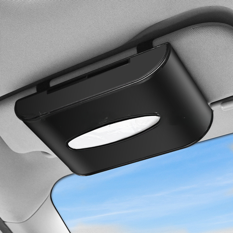 Boîte à mouchoirs uni noir