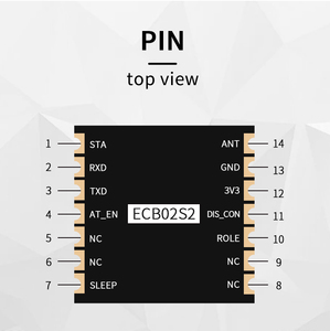 BLE 5.2 BTモジュール交換用CC2540 CC2640 NRF51822 NRF52832 HC08 HC05ミニBluetoothモジュールPCBトランスミッタ用MCU - Product Image 3