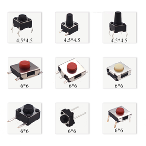 YZ Tact anahtarı 3*6 4*4 4.5*4.5 6*6 12*12 serisi ve kendinden kilitleme/olmayan kilitleme anahtarı ve limit anahtarı - Product Image 5