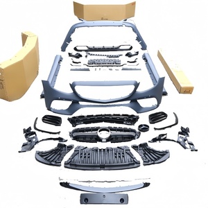 Adatto per la modifica della classe E Mercedes-Benz W213 E300L E260L con Kit carrozzeria E63AMG inclusa la griglia del paraurti anteriore E posteriore - Product Image 1